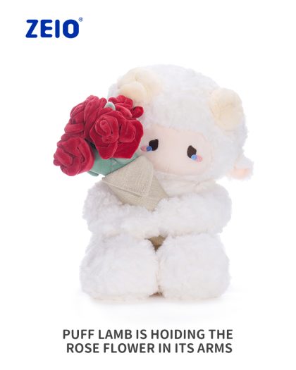 RosePuff A Surprise That Never Fades RosePuff lambplush doll cute plush toy girls' gift