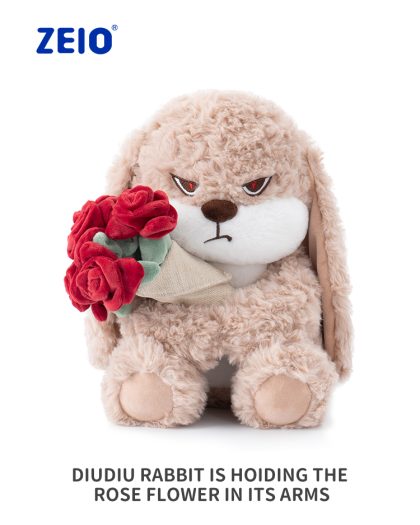 35cm RoseDiuDiu plush toy rabbitdoll cute rabbit baby doll boys and girls  gift